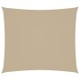 Toldo de vela rectangular tela Oxford beige 2,5x3 m en Sombrillas | Comprar online en Foru.es