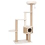 Árbol para gatos cojín lujo poste rascador hierba marina 148 cm en Mobiliario para gatos | Comprar online en Foru.es