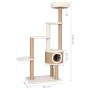 Árbol para gatos cojín lujo poste rascador hierba marina 148 cm en Mobiliario para gatos | Comprar online en Foru.es