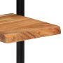 Estantes de pared 2 unidades madera maciza acacia 25x25x75 cm de vidaXL, Estantes y estanterías - Ref: Foro24-338462, Precio:...