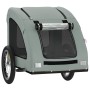 Remolque de bicicleta mascotas hierro tela Oxford gris de vidaXL, Cochecitos para mascotas - Ref: Foro24-93958, Precio: 101,8...