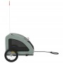 Remolque de bicicleta mascotas hierro tela Oxford gris de vidaXL, Cochecitos para mascotas - Ref: Foro24-93958, Precio: 101,8...