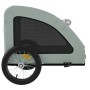 Remolque de bicicleta mascotas hierro tela Oxford gris de vidaXL, Cochecitos para mascotas - Ref: Foro24-93958, Precio: 101,8...
