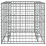 Cesta de gaviones hierro galvanizado color plateado 70x70x65 cm de vidaXL, Maceteros y jardineras - Ref: Foro24-364850, Preci...