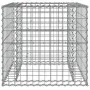Cesta de gaviones hierro galvanizado color plateado 70x70x65 cm de vidaXL, Maceteros y jardineras - Ref: Foro24-364850, Preci...