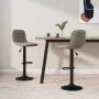 Kitchen stools 2 units light gray velvet by vidaXL, Kitchen stools - Ref: Foro24-333991, Price: 126,77 €, Discount: %