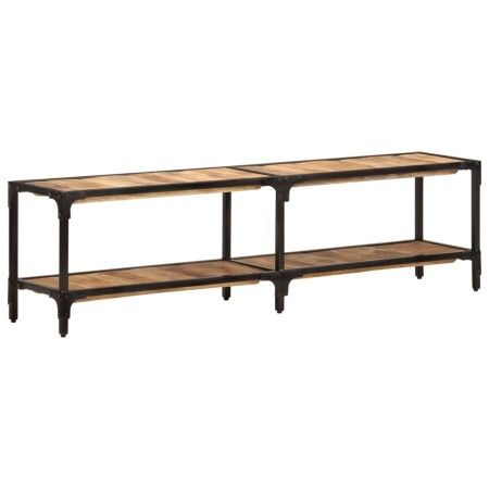 Mueble de TV madera maciza de mango 150x30x41 cm de vidaXL, Muebles TV - Ref: Foro24-338474, Precio: 86,42 €, Descuento: %
