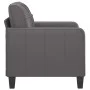 Synthetic leather gray armchair 60 cm by vidaXL, Sofas - Ref: Foro24-359109, Price: 134,98 €, Discount: %