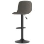 Taburetes de cocina 2 unidades terciopelo gris oscuro de vidaXL, Taburetes de cocina - Ref: Foro24-333992, Precio: 110,88 €, ...