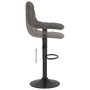 Taburetes de cocina 2 unidades terciopelo gris oscuro de vidaXL, Taburetes de cocina - Ref: Foro24-333992, Precio: 110,88 €, ...