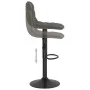 Taburetes de cocina 2 unidades terciopelo gris oscuro de vidaXL, Taburetes de cocina - Ref: Foro24-333992, Precio: 109,11 €, ...