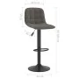 Taburetes de cocina 2 unidades terciopelo gris oscuro de vidaXL, Taburetes de cocina - Ref: Foro24-333992, Precio: 109,11 €, ...