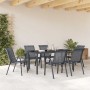 Sillas de jardín apilables 6 unidades textilene gris en Sillas de jardín | Comprar online en Foru.es