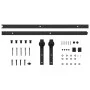 Puerta corredera con herrajes madera maciza de pino 90x210 cm de vidaXL, Puertas - Ref: Foro24-3202982, Precio: 185,87 €, Des...