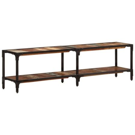 Mueble de TV madera maciza reciclada 150x30x41 cm de vidaXL, Muebles TV - Ref: Foro24-338475, Precio: 86,42 €, Descuento: %