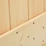 Schiebetür mit Beschlägen aus massivem Kiefernholz, 90 x 210 cm von vidaXL, Türen - Ref: Foro24-3057594, Preis: 363,51 €, Rab...