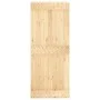 Puerta corredera con herrajes madera maciza de pino 85x210 cm de vidaXL, Puertas - Ref: Foro24-3202973, Precio: 151,55 €, Des...