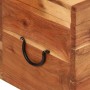 Caja de almacenaje madera maciza de acacia 39x28x31 cm de vidaXL, Baúles de almacenamiento - Ref: Foro24-338482, Precio: 70,7...