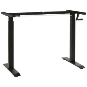 Estructura de escritorio de altura ajustable manivela negro de vidaXL, Cubículos y mesas de trabajo - Ref: Foro24-321719, Pre...
