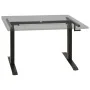 Black Crank Adjustable Height Desk Frame by vidaXL, Cubicles and work tables - Ref: Foro24-321719, Price: 156,67 €, Discount: %