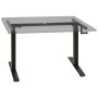 Estructura de escritorio de altura ajustable manivela negro de vidaXL, Cubículos y mesas de trabajo - Ref: Foro24-321719, Pre...