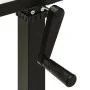 Adjustable height crank desktop structure in black by vidaXL, Cubicles and work tables - Ref: Foro24-321719, Price: 156,67 €,...