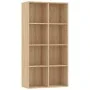 Estantería/Aparador madera contrachapada roble 66x30x97,8 cm de vidaXL, Librerías y estanterías - Ref: Foro24-800156, Precio:...