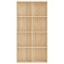 Estantería/Aparador madera contrachapada roble 66x30x97,8 cm de vidaXL, Librerías y estanterías - Ref: Foro24-800156, Precio:...