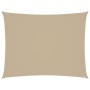 Toldo de vela rectangular tela Oxford beige 2,5x3,5 m en Sombrillas | Comprar online en Foru.es