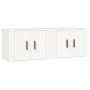 Muebles para TV de pared 2 uds blanco 57x34,5x40 cm en Muebles TV | Comprar online en Foru.es