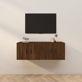 Muebles para TV de pared 2 uds roble marrón 57x34,5x40 cm en Muebles TV | Comprar online en Foru.es
