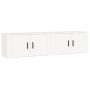 Muebles para TV de pared 2 uds blanco 80x34,5x40 cm en Muebles TV | Comprar online en Foru.es