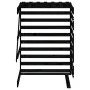 Extensión para cobertizo de cubos de basura madera pino negro de vidaXL, Soportes para contenedores de residuos - Ref: Foro24...