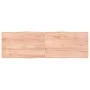 Treated wood table top with natural brown edge 160x50x(2-4)cm by vidaXL, Table tops - Ref: Foro24-363970, Price: 54,68 €, Dis...