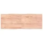 Treated wood table top with natural brown edge 160x60x(2-4)cm by vidaXL, Table tops - Ref: Foro24-363972, Price: 61,52 €, Dis...
