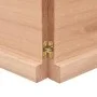 Tischplatte aus behandeltem Holz mit naturbrauner Kante, 180 x 40 x (2–4) cm von vidaXL, Tischplatten - Ref: Foro24-363974, P...