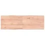 Treated wood table top with natural brown edge 180x60x(2-6)cm by vidaXL, Table tops - Ref: Foro24-363979, Price: 80,66 €, Dis...
