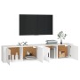 Muebles para TV de pared 2 uds blanco 100x34,5x40 cm en Muebles TV | Comprar online en Foru.es