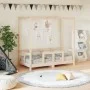 Estructura de cama para niños madera maciza de pino 70x140 cm de vidaXL, Cunas y camas para niños - Ref: Foro24-834510, Preci...