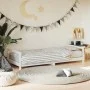 Estructura de cama para niños madera de pino blanco 90x190 cm de vidaXL, Cunas y camas para niños - Ref: Foro24-834403, Preci...