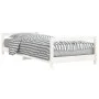 Estructura de cama para niños madera de pino blanco 90x190 cm de vidaXL, Cunas y camas para niños - Ref: Foro24-834403, Preci...