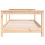 Estructura de cama para niños madera maciza de pino 70x140 cm de vidaXL, Cunas y camas para niños - Ref: Foro24-834396, Preci...