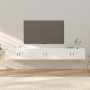Muebles para TV de pared 3 uds blanco 100x34,5x40 cm en Muebles TV | Comprar online en Foru.es