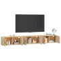 Muebles para TV de pared 3 uds roble Sonoma 100x34,5x40 cm en Muebles TV | Comprar online en Foru.es
