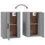 Set de muebles para TV 3 pzas madera contrachapada gris Sonoma en Muebles TV | Comprar online en Foru.es