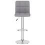 Taburetes de cocina 2 unidades tela gris claro de vidaXL, Taburetes de cocina - Ref: Foro24-334239, Precio: 111,83 €, Descuen...
