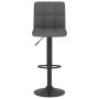 Taburete de cocina de tela gris oscuro de vidaXL, Taburetes de cocina - Ref: Foro24-334271, Precio: 74,50 €, Descuento: %