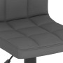 Taburete de cocina de tela gris oscuro de vidaXL, Taburetes de cocina - Ref: Foro24-334271, Precio: 74,50 €, Descuento: %