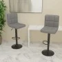 Kitchen stools, 2 units, light gray fabric. by vidaXL, Kitchen stools - Ref: Foro24-334282, Price: 110,19 €, Discount: %