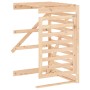 Extensión para cobertizo de cubos de basura madera maciza pino de vidaXL, Soportes para contenedores de residuos - Ref: Foro2...